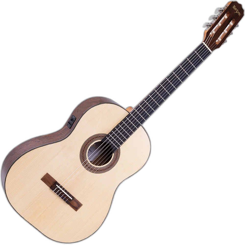 Violão Eletroacústico Studio Classico Nylon Rozini RX210 FC2.N.LP Natural