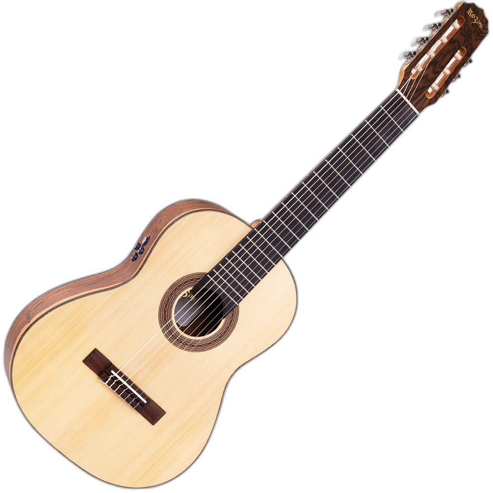 Violão Elétrico Studio 7 Cordas Fosco Ativo Rozini RX517 RE2.F.LP