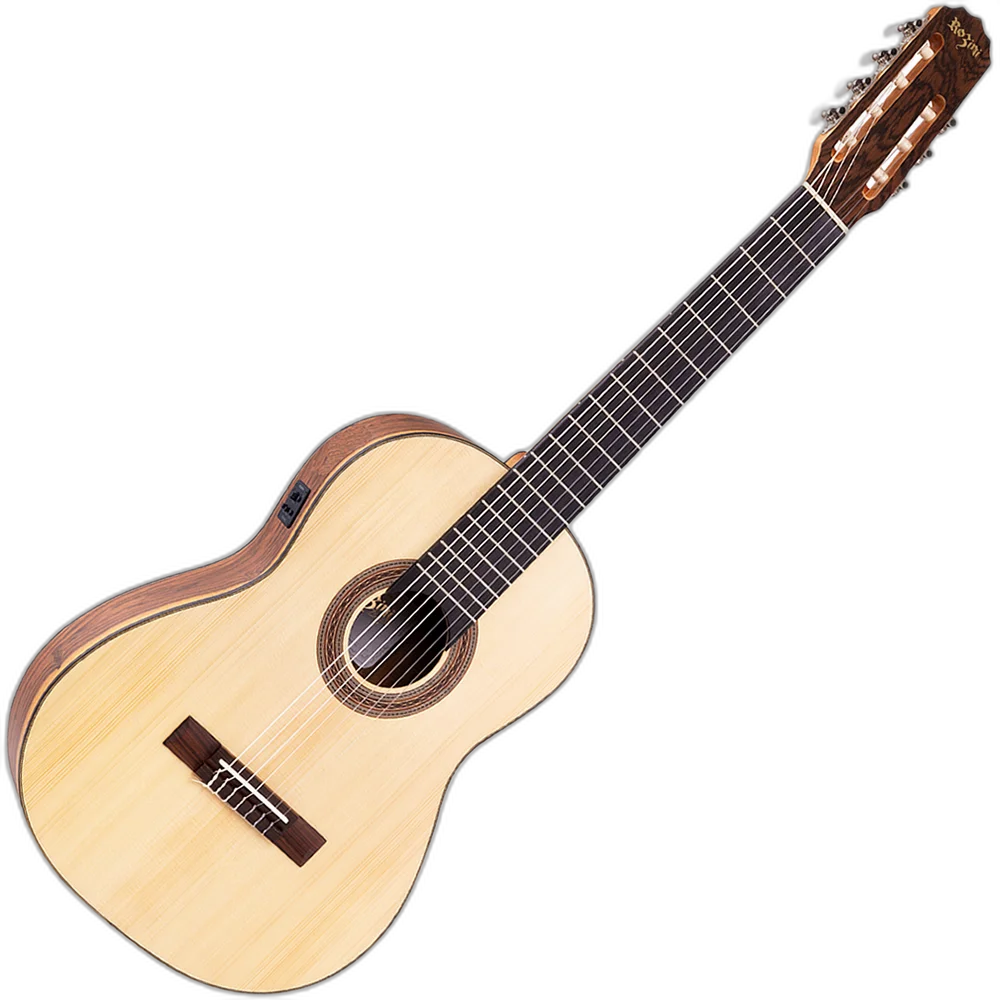 Violão Rozini Studio 7 Cordas Fosco Ativo Fishman Clasica II RX517 FC2.F.LP