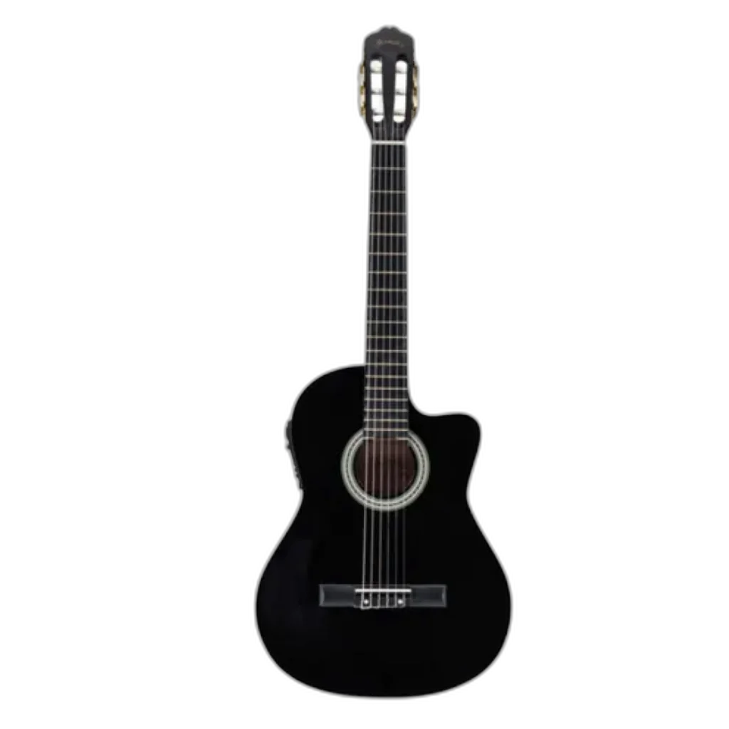 Violão Eletroacústico Tagima Memphis AD-60 Nylon Cutaway Preto