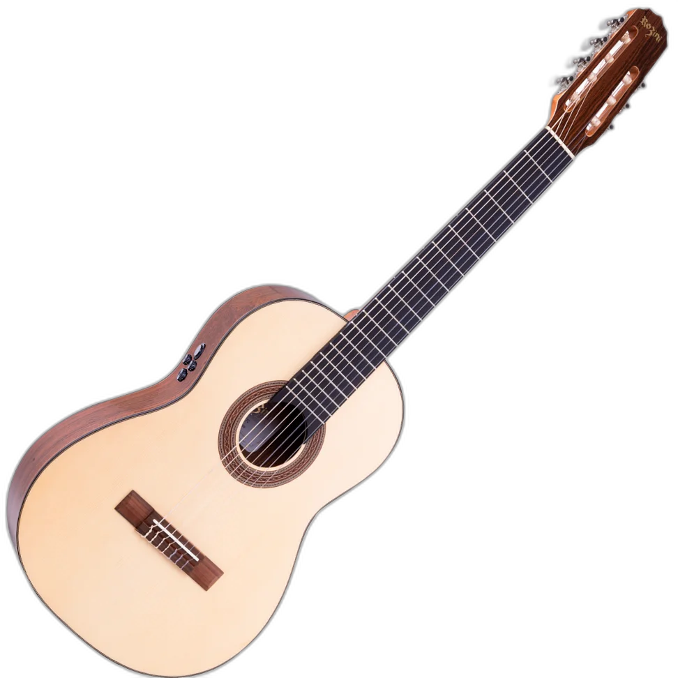 Violão Studio Rozini RX517 RE2.N.LP 7 Cordas Ativo Nylon