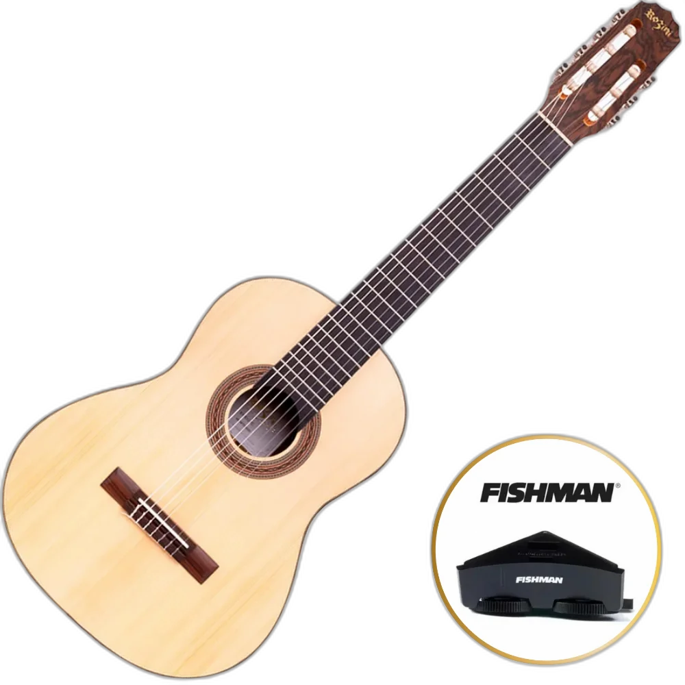 Violão Studio Rozini RX517 FS.N.LP 7 Cordas Ativo Nylon