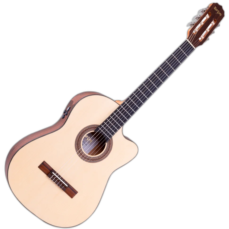 Violão Acústico Studio Rozini RX515 RE2.F.CT.LP Flat Nylon
