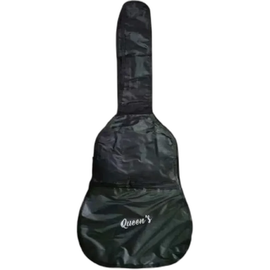 Capa Para Violão Clássico Simples Preta Queen's
