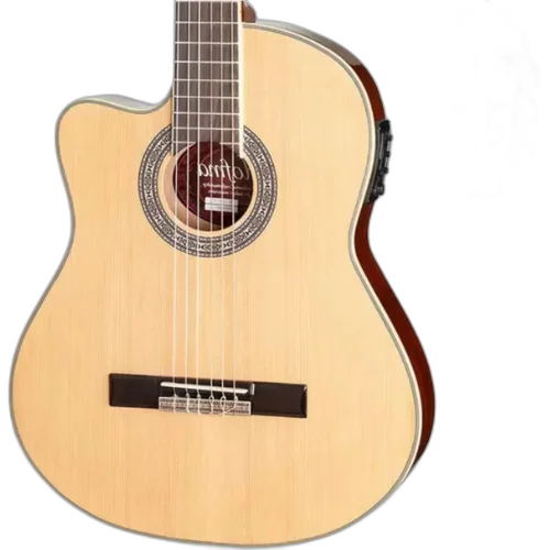 Violão Eletroacústico Hofma Clássico Canhoto Nylon HMC 225 NT LH