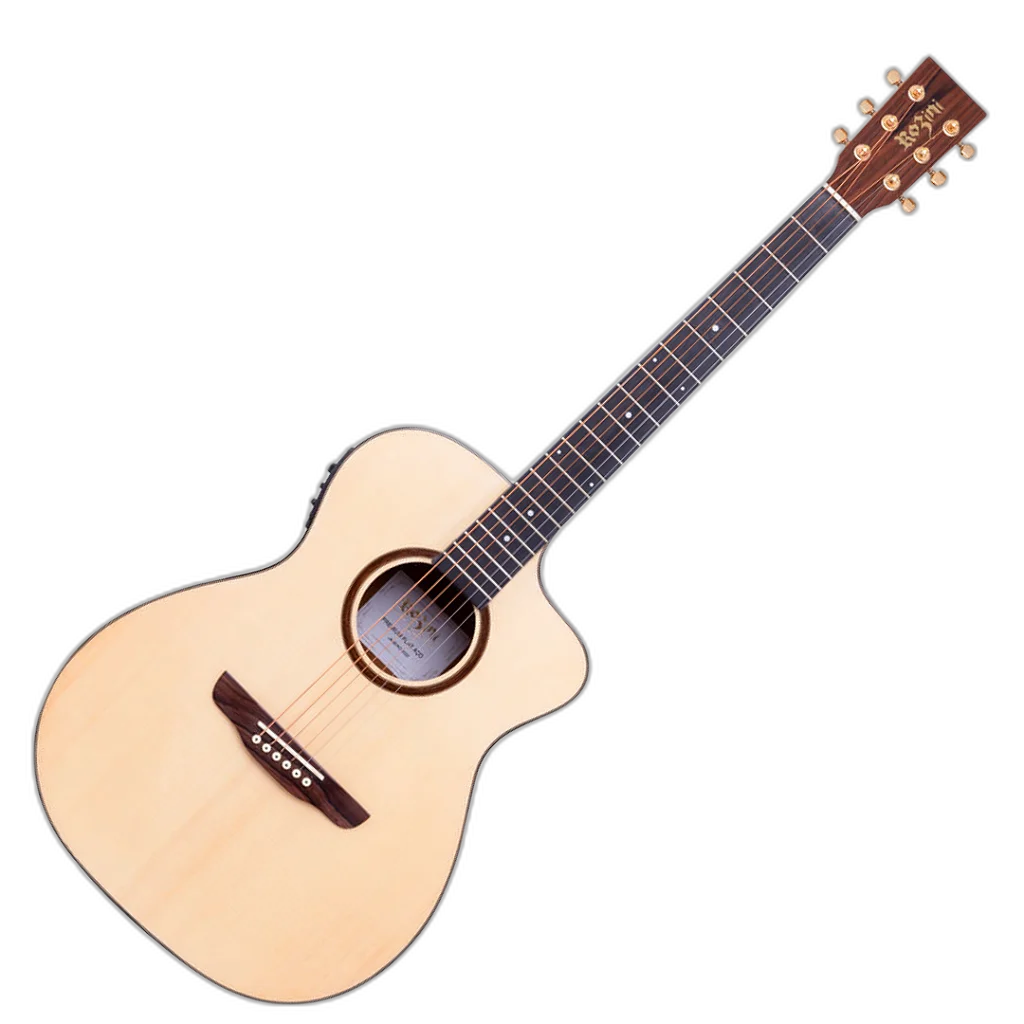 Violão Elétrico Rozini Premium RX620.AT.N.CT.LP C/Bag