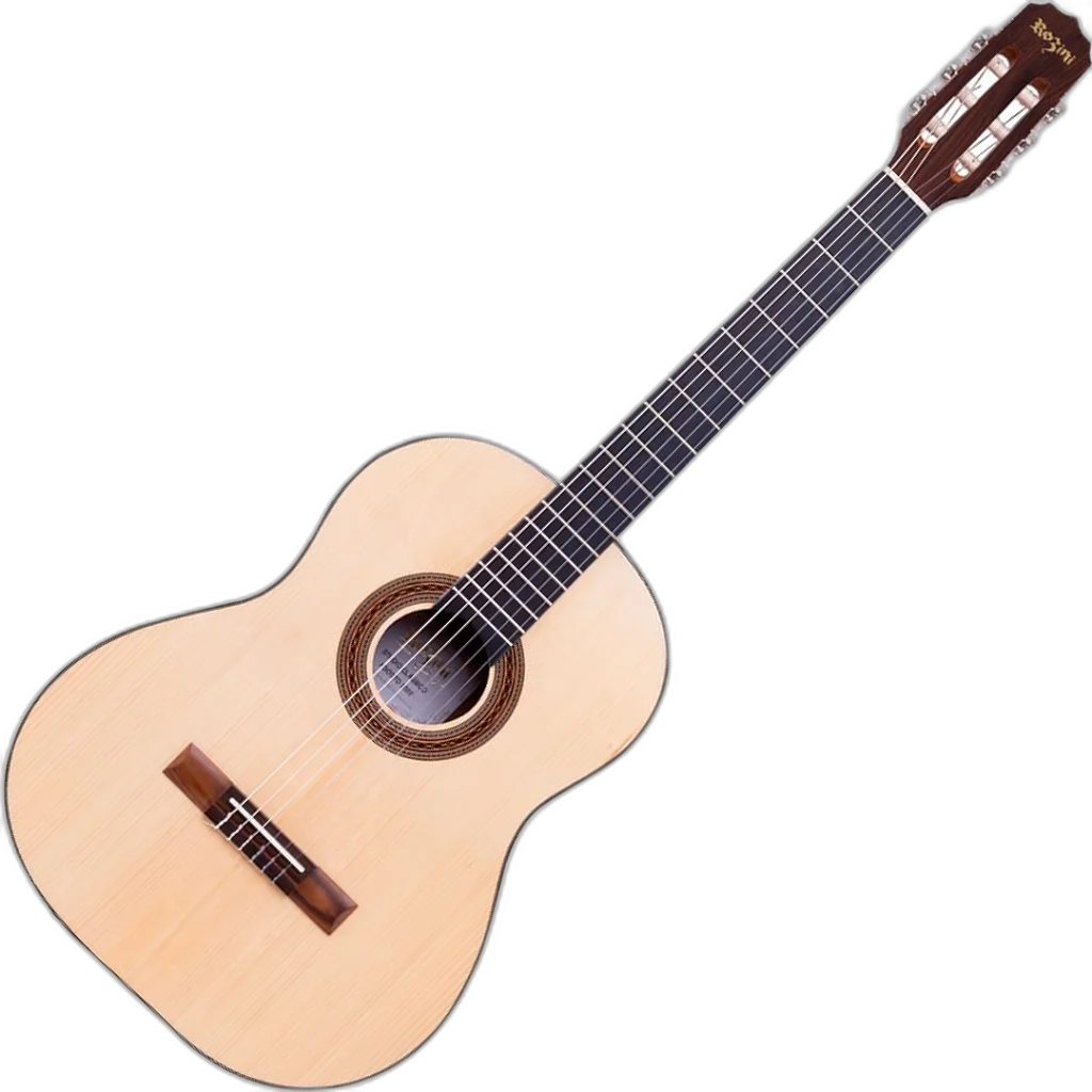 Violão Acústico Rozini Studio Clássico Brilho RX210.AC.N.LP
