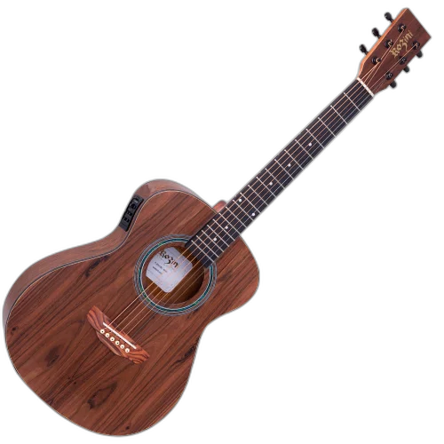 Violão Elétrico Rozini Presença Mini RX115.FPP.F.LP Fishman