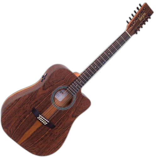 Violão Elétrico Rozini Presença Brasil 12C RX415.RE2.F.CT.LP