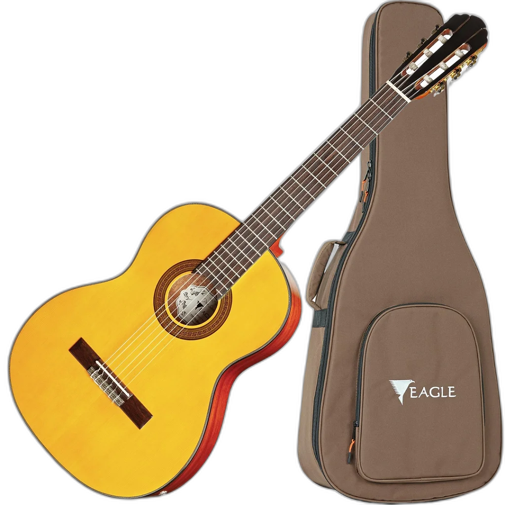 Violão Clássico Eletroacústico Eagle Nylon DH69T VG