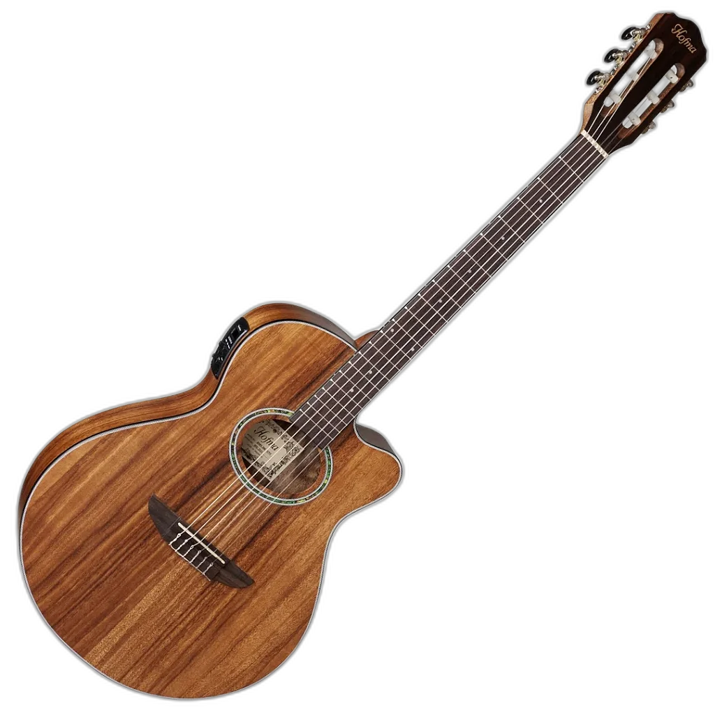 Violão Eletroacústico Hofma Mini Jumbo Cutaway HMN288 STNT