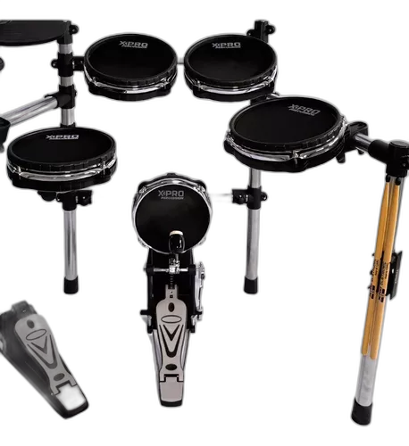 Bateria Eletrônica X-Pro ED 444 C.Ibanez Mesh Head