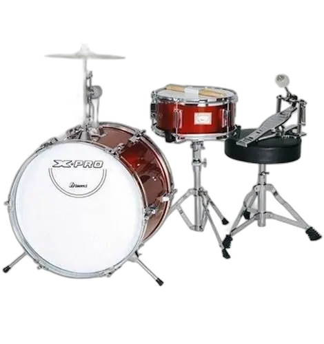 Bateria Infantil Acústica Profissional X-Pro Bat Jr Std