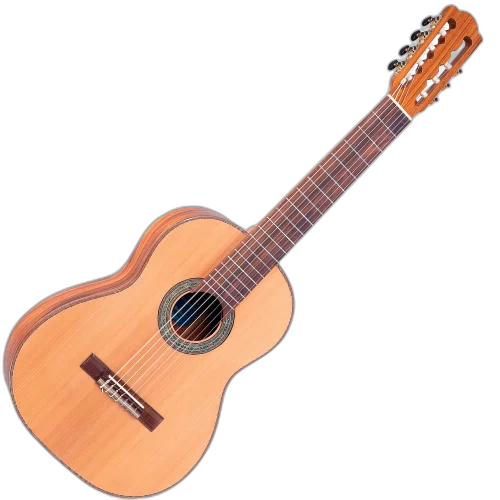 Violão Acústico Rozini Virtuoso 7 Cordas Clássico RX237.AC.N.CD com Tampo Maciço em Cedro Canadense