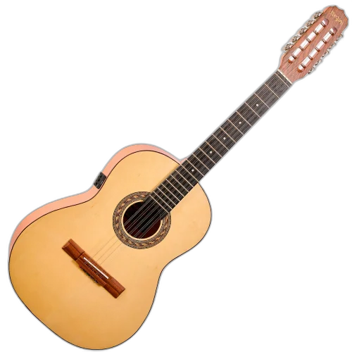 Viola Eletroacústica Rozini Maria RV109.EGC.F.CD com Tampo Maciço em Marupá e EQ GC-2