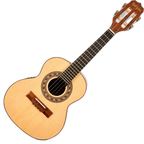 Cavaco Eletroacústico Rozini Zé Cavaquinho RC19.EGC.F.CD com Tampo Maciço em Marupá e Rozini GC-2