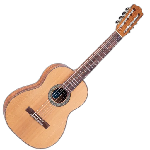 Violão Eletroacústico Rozini Virtuoso 7 Cordas Clássico RX237.FS.N.CD com Tampo Maciço e Fishman Sonitone CL-3