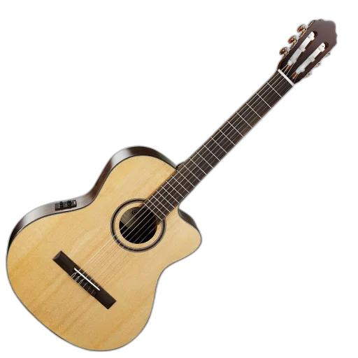 Violão Eletroacústico Cort Classic AC160CF NT com Tampo em Spruce e Laterais em Ébano Macassar com Fishman Presys II e Bag