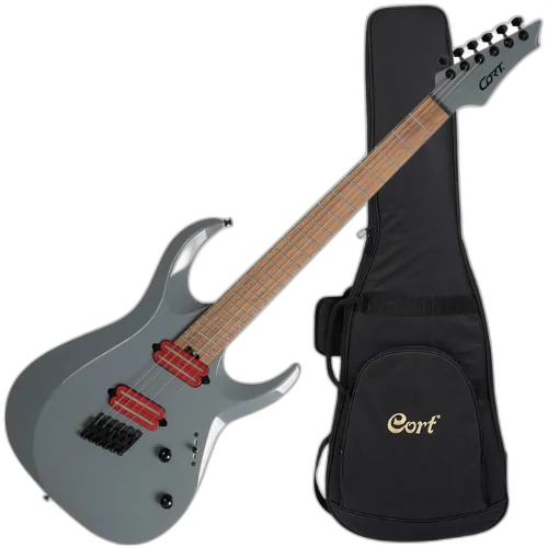 Guitarra Cort X700 TTG Mutility II Tactical Gray com Captadores Fishman Fluence e Bag
