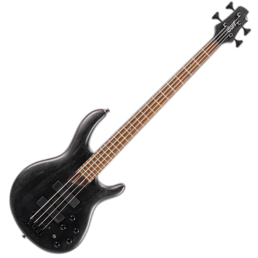 Contrabaixo 4 Cordas Ativo Cort B4 Element OPTB com Bartolini MK1 Escala Roasted Maple Ponte MetalCraft M4 e Acabamento Fosco