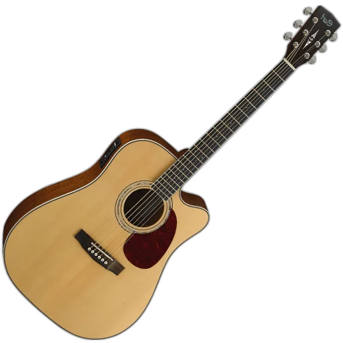 Violão Eletroacústico Cort MR710F NS Natural Satin All Mahogany