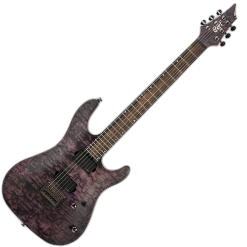 Guitarra Cort KX500 Etched Deep Violet 6 Cordas com Fishman Fluence