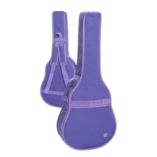Capa Acolchoada Para Violão Folk Extra Colors Nylon Lilás