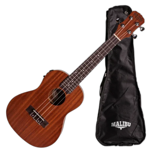 Ukulele Elétrico Concerto 23se Malibu C/ Bag