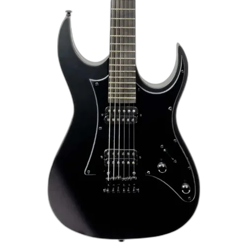 Guitarra Waldman WIGR131X BKS Black Satin com Captadores WLD HH e Headstock Reverso
