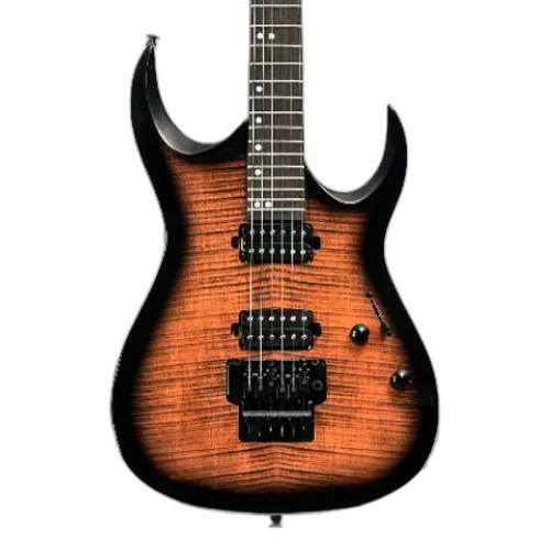 Guitarra Waldman WGA320F BR Brown com Captadores HH e Tremolo Licensed Floyd Rose
