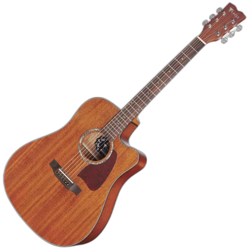 Violão Eletroacústico Eagle Folk EMD 660 STNT Natural Acetinado com Sistema TruVibe e Bag Deluxe