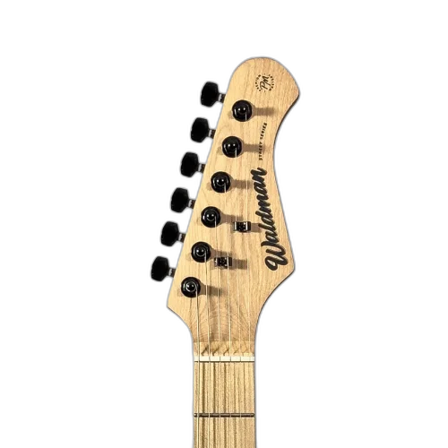 Guitarra Waldman ST-441X AWS/B Arctic White Sunburst/Black com Corpo Hardwood e Captadores Single Coil Hi-Gain