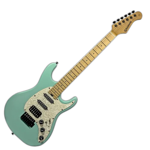 Guitarra Waldman ST-441X LGS/B Light Green Satin Premium com Technical Wood e Bag