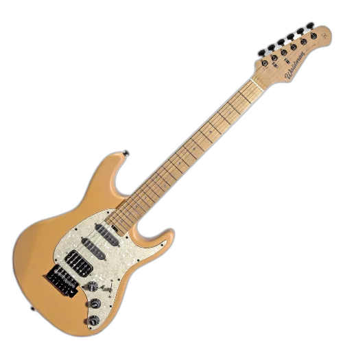 Guitarra Waldman ST-441X ORS/B Orange Satin Premium com Technical Wood e Bag