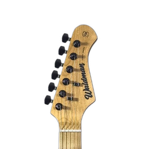Guitarra Waldman ST-441X SVS/B Silver Satin Premium com Technical Wood e Bag