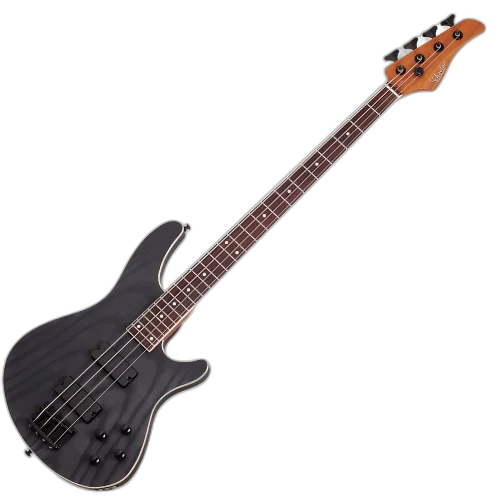 Contrabaixo Schecter C-4 Standard Charcoal Satin com Captação Soapbar e Ponte Diamond 3971