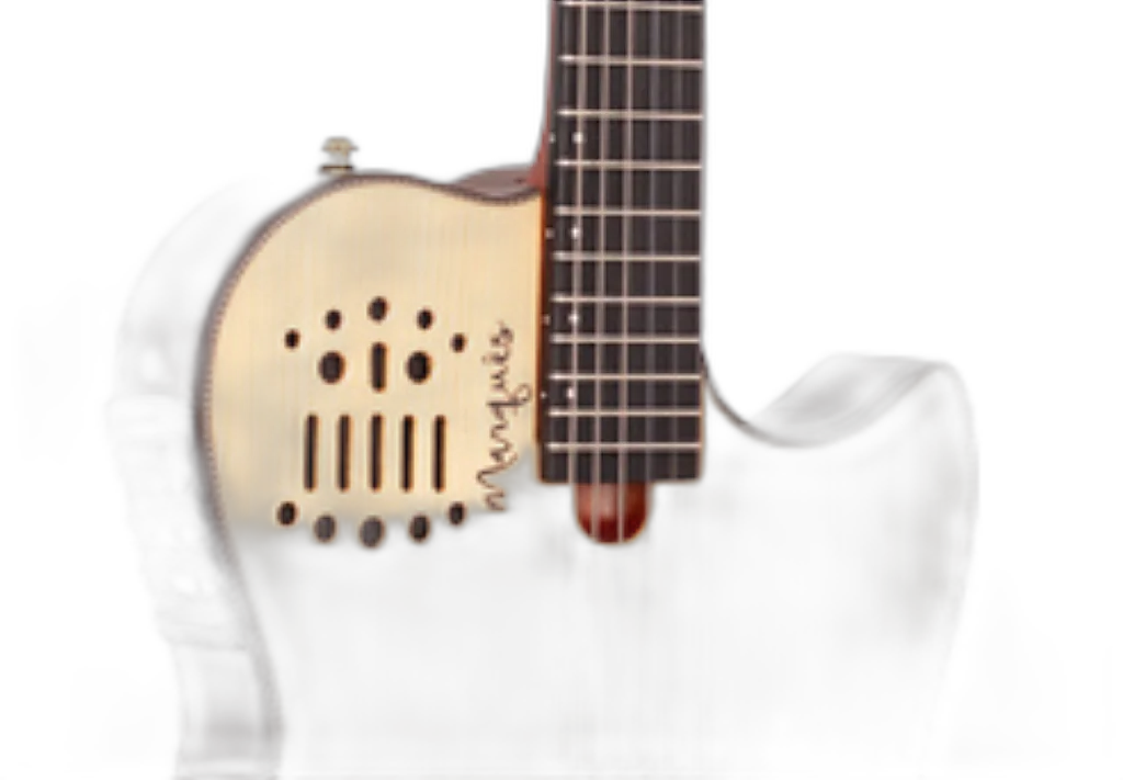 Violão Eletroacústico Marquês VN-162NSEQ NS Nylon Super Flat Natural Fosco Maciço