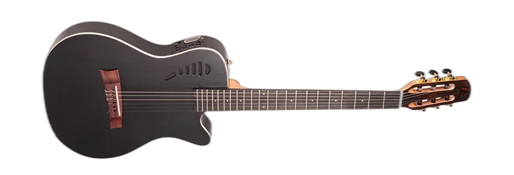 Violão Elétrico Marquês VN-11BKSEQ Black Satin EQ - 6 Cordas Série VN Premium com Equalizador