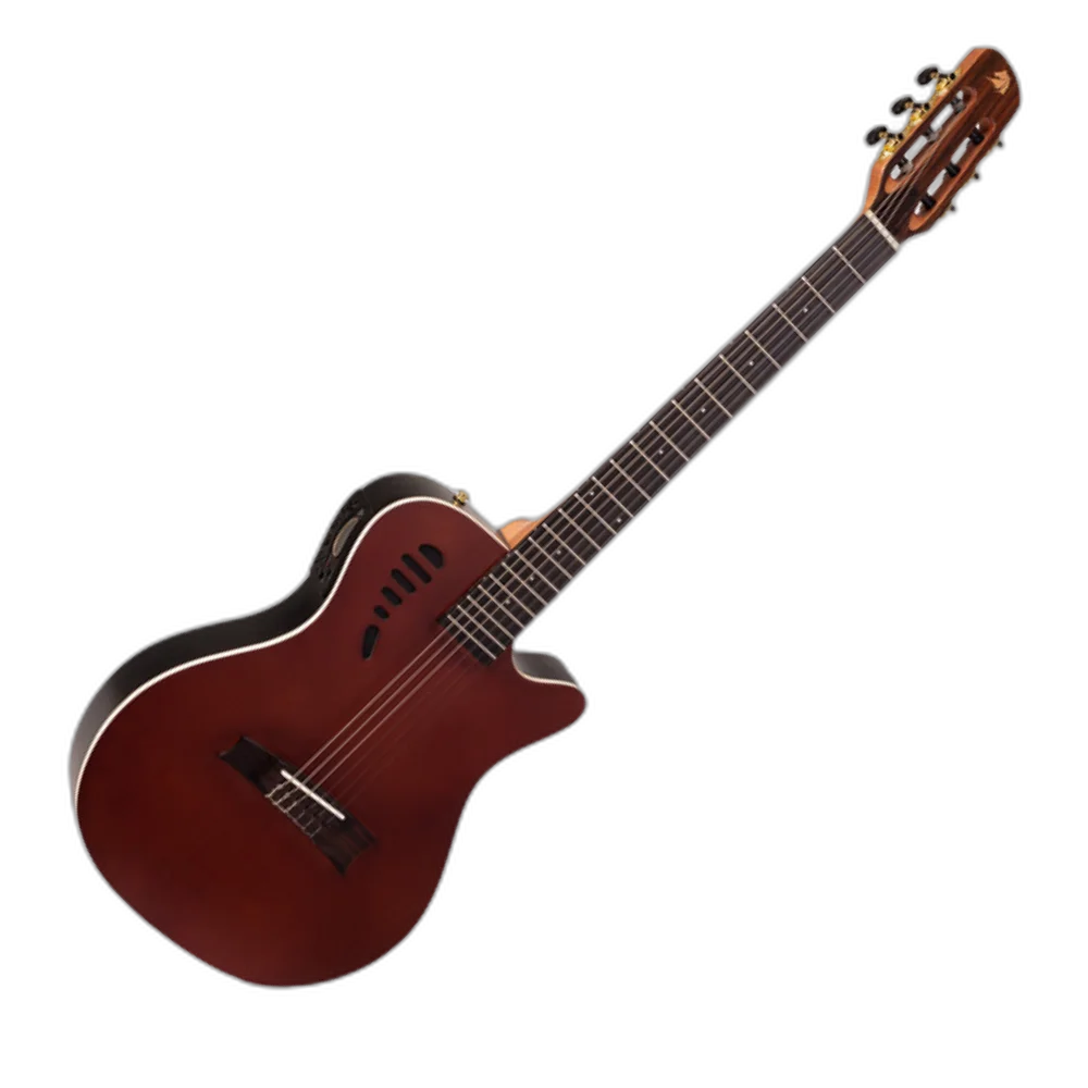 Violão Marquês VN-11CTSEQ Cutaway Tobacco Sunburst EQ - 6 Cordas com Equalizador