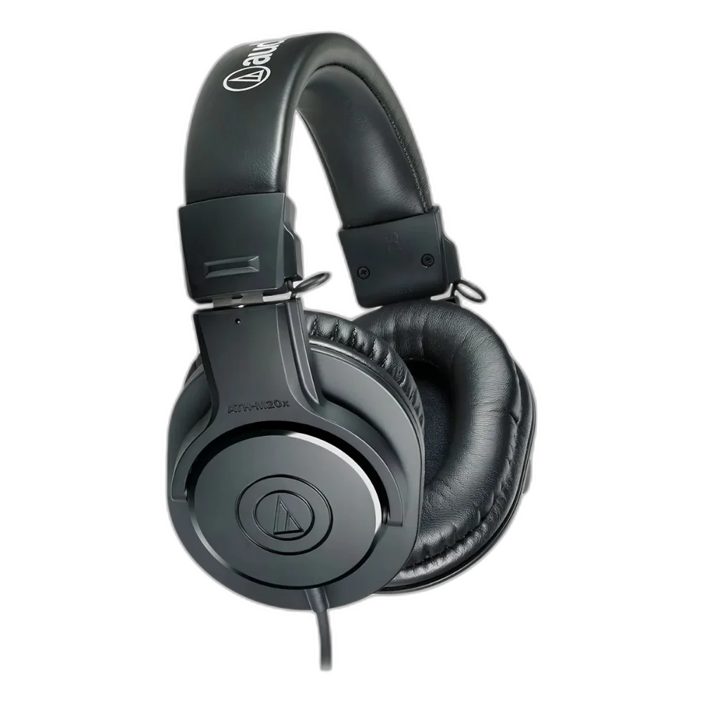 Fone de Ouvido Audio-Technica ATH-M20X Profissional para Estudio e Monitoramento