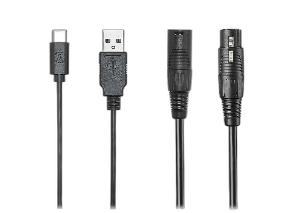 Microfone Audio-Technica ATR2100x-USB Hibrido Dinamico Cardioide para Streaming Podcast e Gravacao