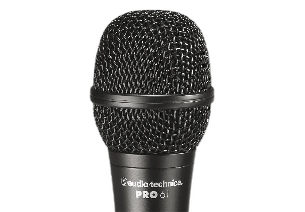 Microfone Audio-Technica PRO61 Profissional Dinamico Hipercardioide para Vocal Principal e Palco