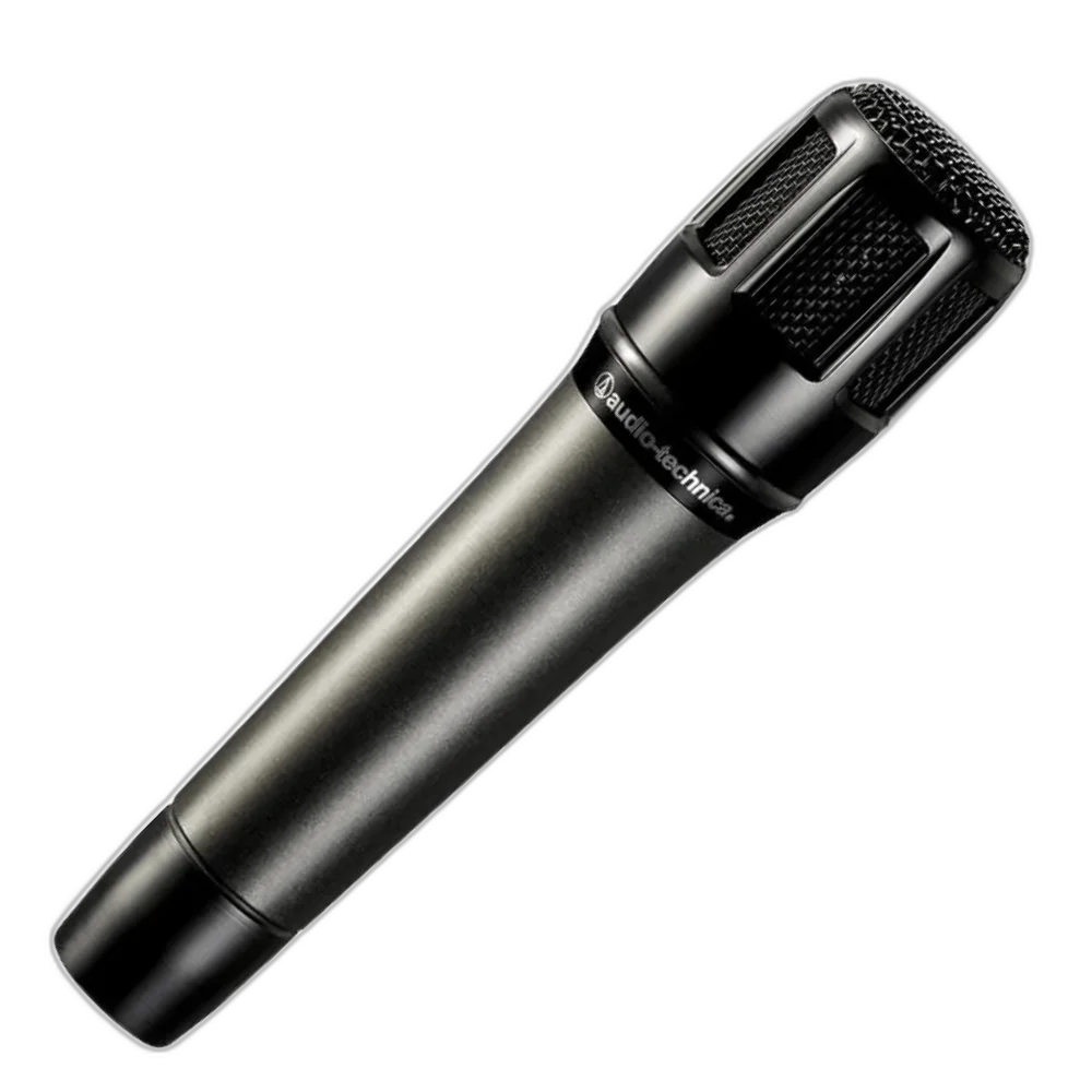 Microfone Audio-Technica ATM650 Dinâmico Hypercardioid para Instrumentos - Captação Profissional para Palco e Estúdio