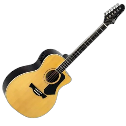Violão Tagima Rio Negro NTABS Grand Auditorium Eletroacústico Natural Satin com Captação Piezo e EQ TEQ-8