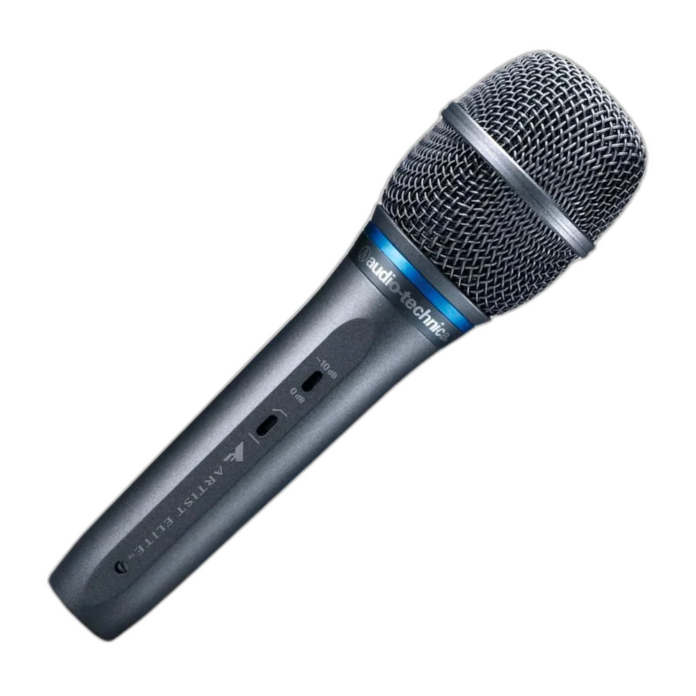 Microfone Condensador Cardioide Audio-Technica AE5400 para Vocais - Série Artist Elite Profissional com Elemento de Diafragma Grande
