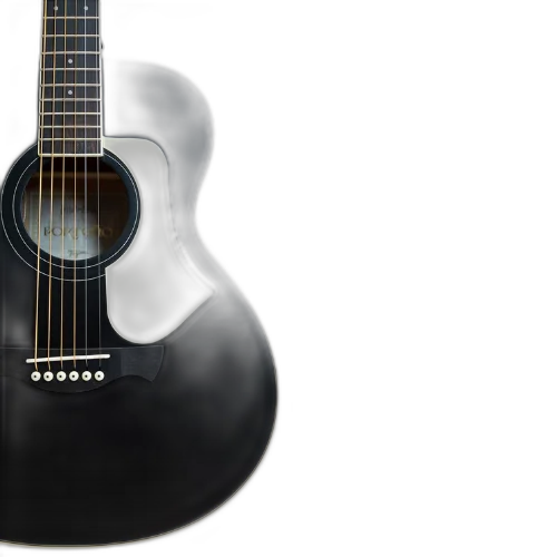 Violão Eletroacústico Tagima Porteño GS Mini NC BKS Black Folk Non-Cutaway Aço com Tampo Spruce