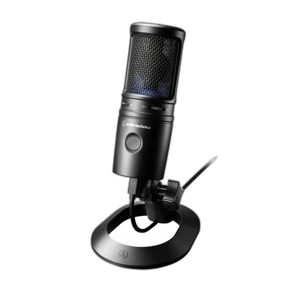 Microfone Condensador USB Audio-Technica AT2020USB-X para Streaming e Podcast - Loja Constelação