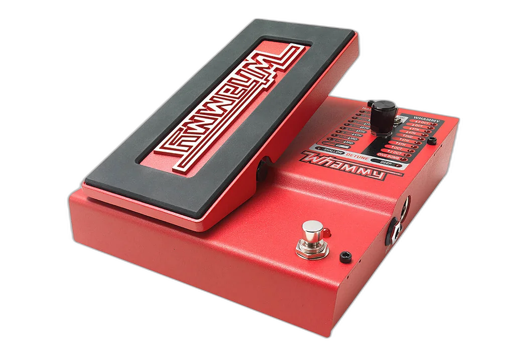 Pedal Pitch Shifter Digitech Whammy DT V - Drop Tune e Harmonias com 24-bit e MIDI