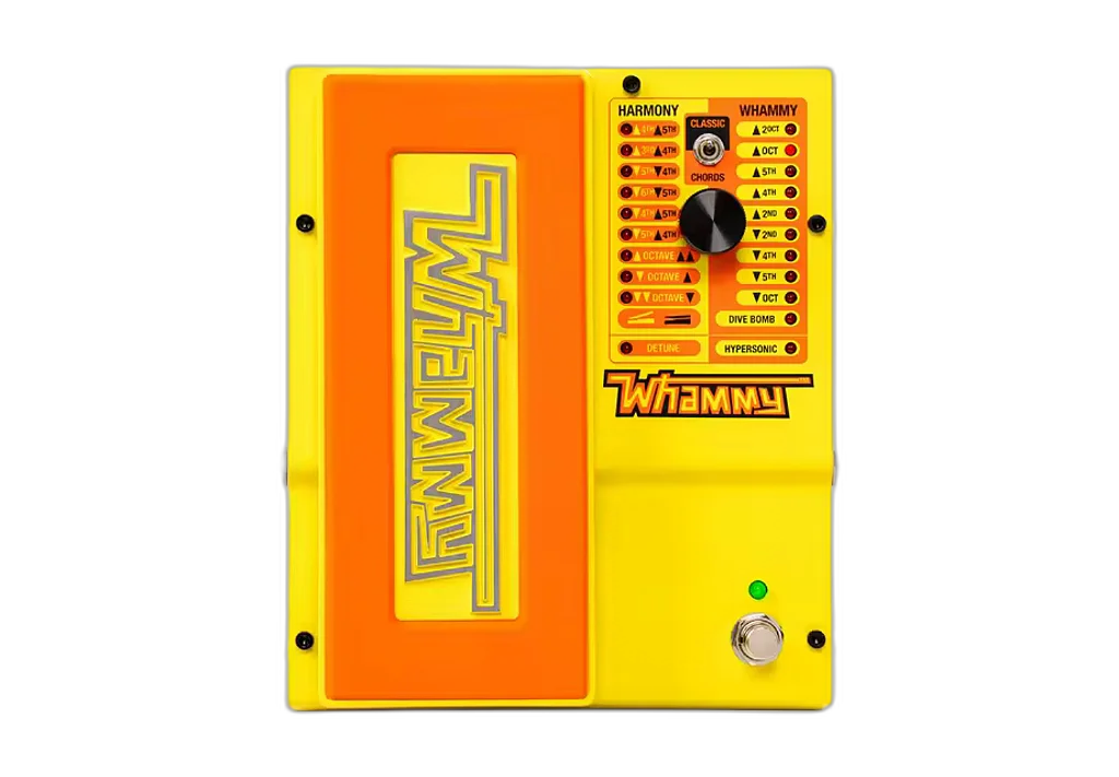 Pedal Pitch Shifter Digitech Whammy MN V MonoNeon Edition - Harmonizador Neon com 10 Whammy e 9 Harmonias