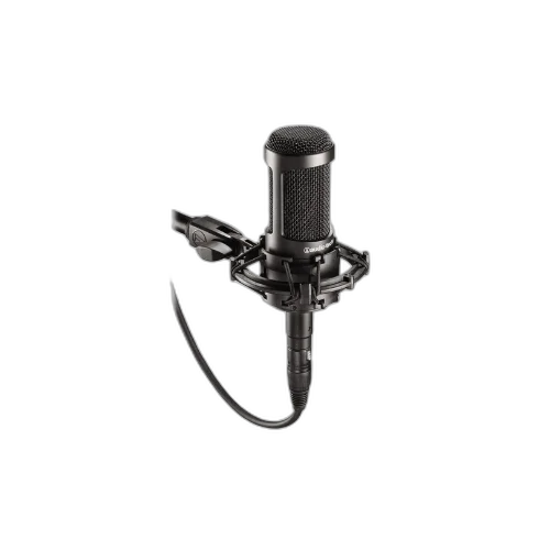 Microfone Audio-Technica AT2035 Condensador Cardióide Large Diaphragm - Estúdio Vocal com Filtro HPF 80Hz e Pad 10dB
